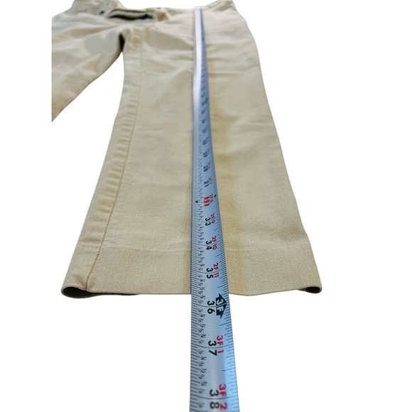 Worthington Slim Leg Cropped Pants, Womens, Color‎ Khaki, Size 12 - Picture 6 of 11